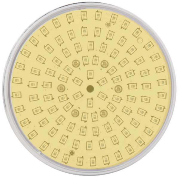 Mini Epoxy 15W warm white 3.000K - 1.200 Lm thread